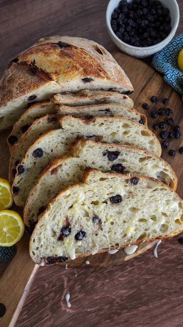 Blueberry Lemon Sourdough