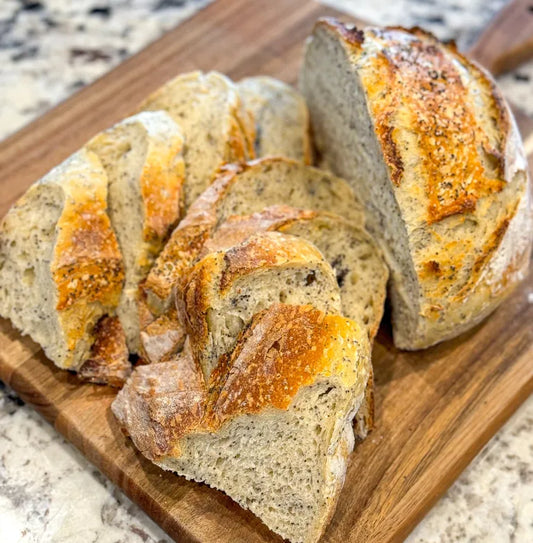 Lemon Poppyseed Sourdough