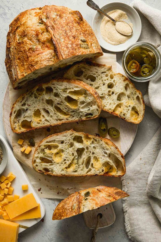 Cheddar Jalapeno Sourdough