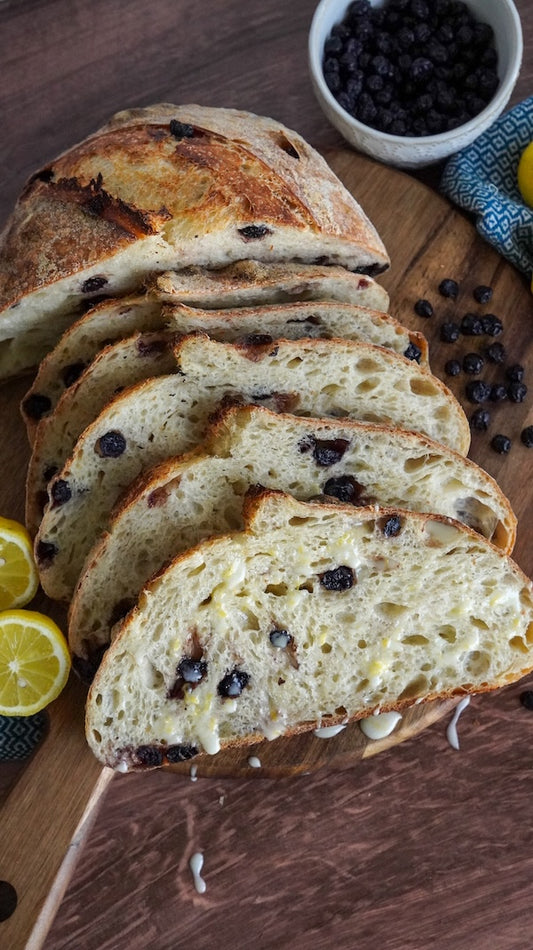 Blueberry Lemon Sourdough